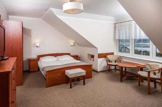 Отели типа «постель и завтрак» Al Mare - Apartamenty i pokoje Сарбиново Двухместный номер с 1 кроватью и террасой-1