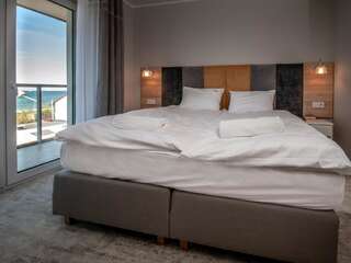 Отели типа «постель и завтрак» Al Mare - Apartamenty i pokoje Сарбиново Двухместный номер Делюкс с 1 кроватью и балконом, вид на море-3