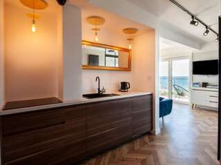 Отели типа «постель и завтрак» Al Mare - Apartamenty i pokoje Сарбиново Апартаменты Делюкс с балконом и видом на море-4